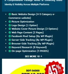 E-Business IT Brand Elevation Suite Combo-03 – Professional Website, SEO & Branding Package